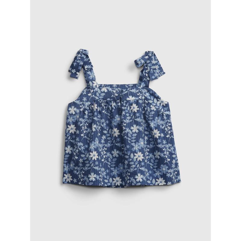 Detský top kvetinový