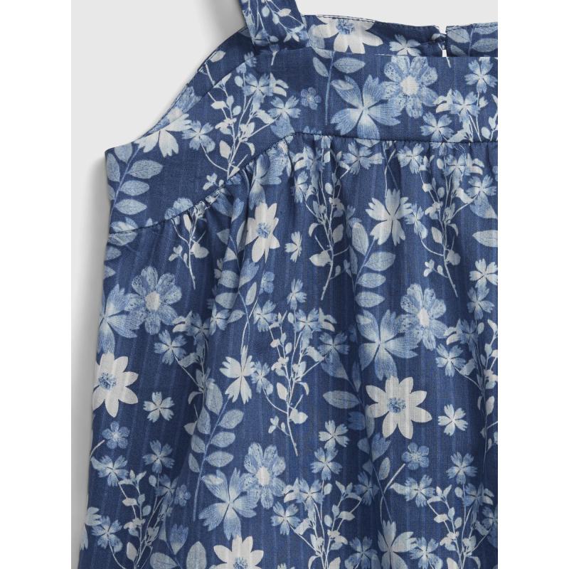 Detský top kvetinový