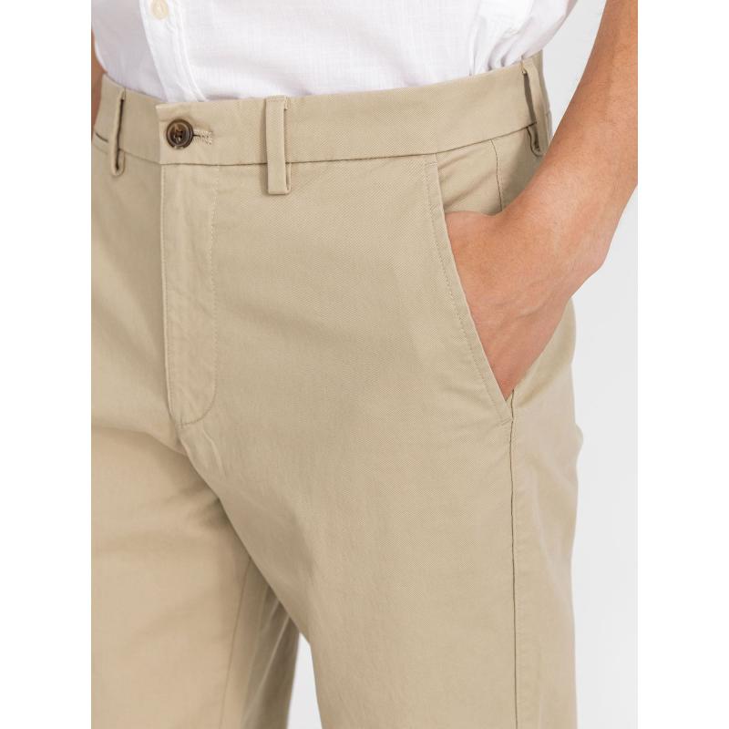 Essential khaki egyenes szabású nadrág GapFlex