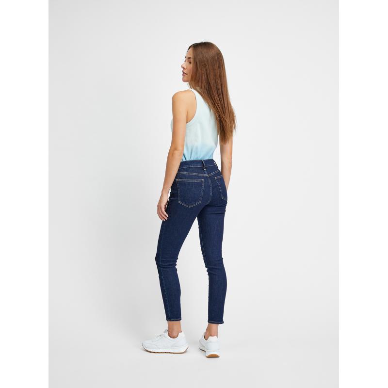 Džínsy true skinny mid rise