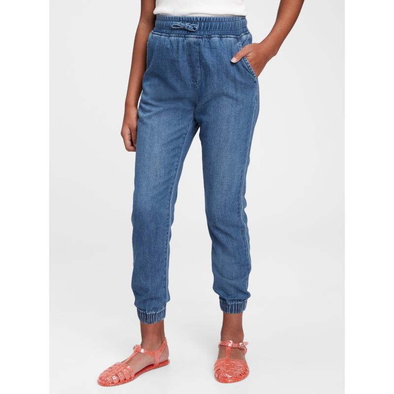 Detské džínsy joggers