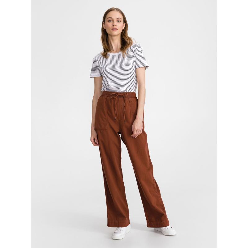 Nohavice rebrovaná kombinácia široké