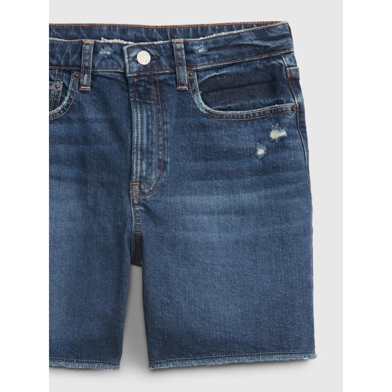 Teen džínové kraťasy midi