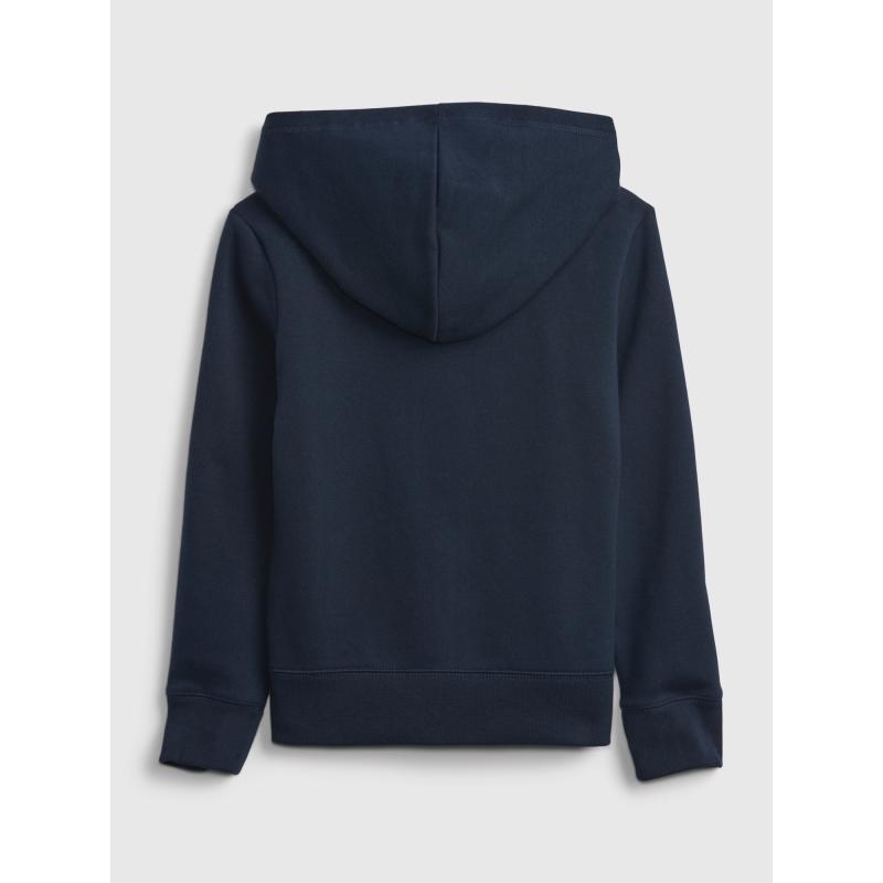 Baby GAP logós cipzáras pulóver Sötétkék