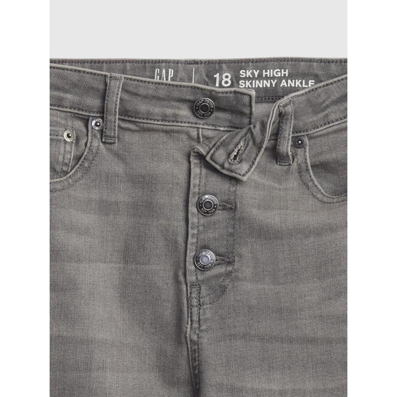 Teen džínsy sky high skinny členkové