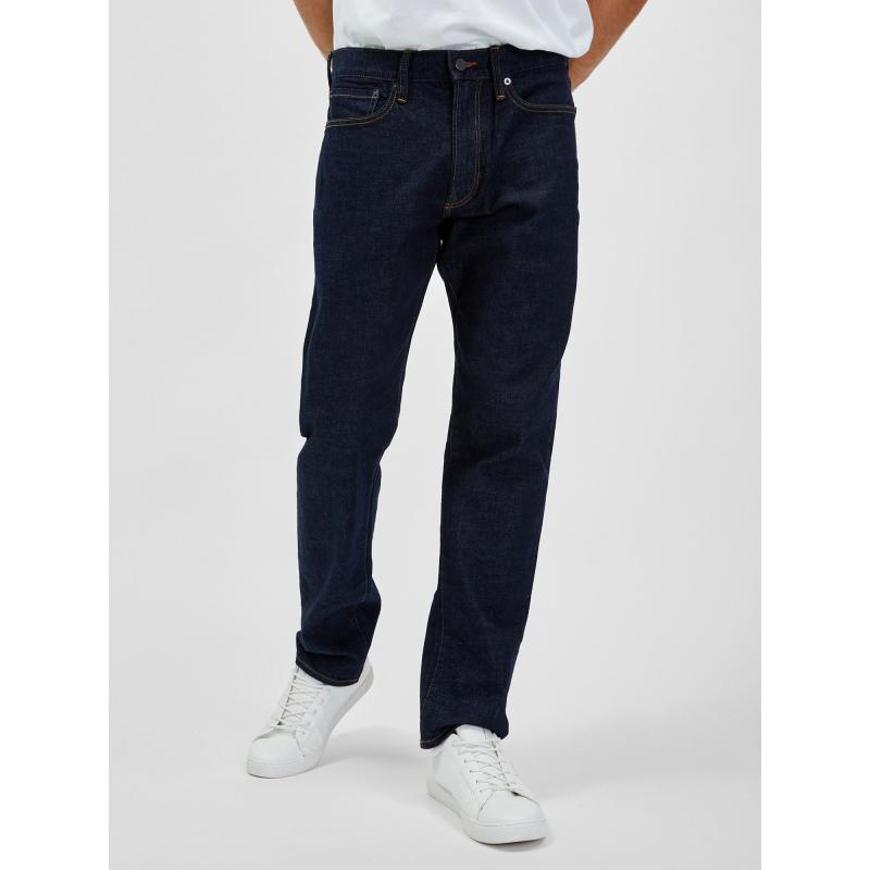 Džíny straight taper saratoga rinse
