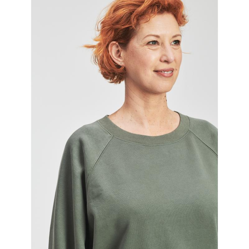 Vintage puha crop pulóver