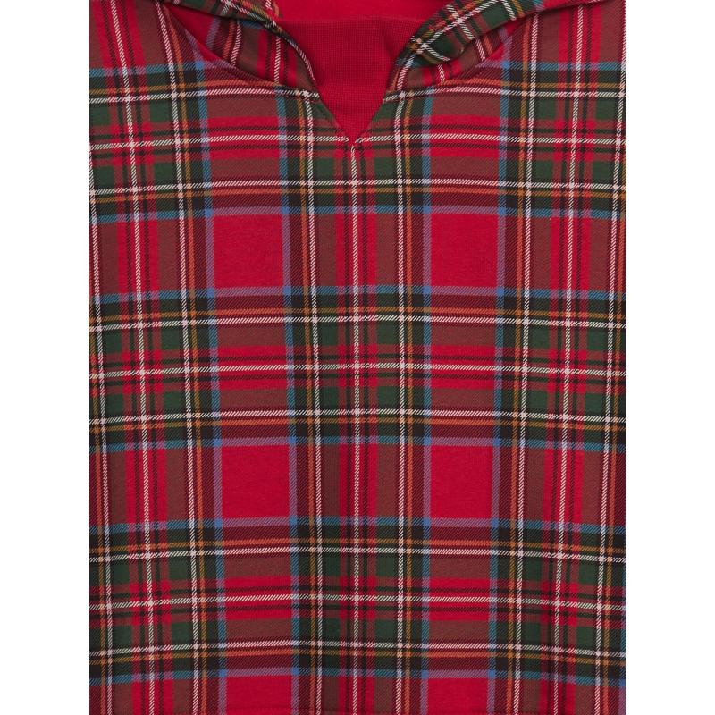 Teen kostkovaná mikina