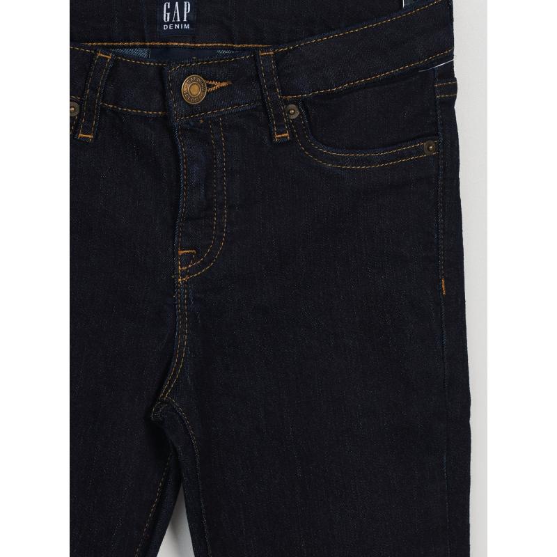 Detské úzke indigové džínsy