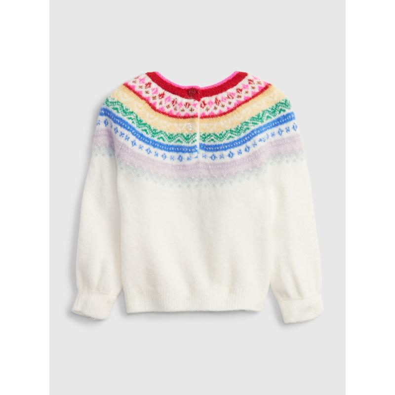 Baba kötött pulóver mintával