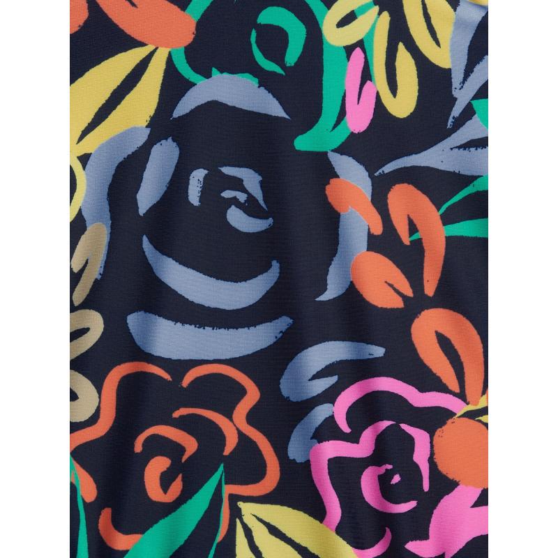 Detské jednodielne plavky kvetované