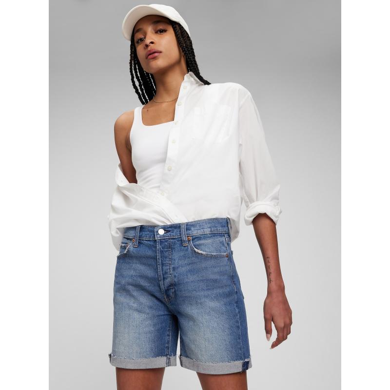 Midi magasított rövidnadrág