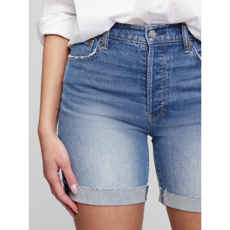 Midi magasított rövidnadrág