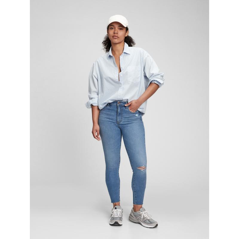 Univerzálne džínsy s vysokým vzrastom