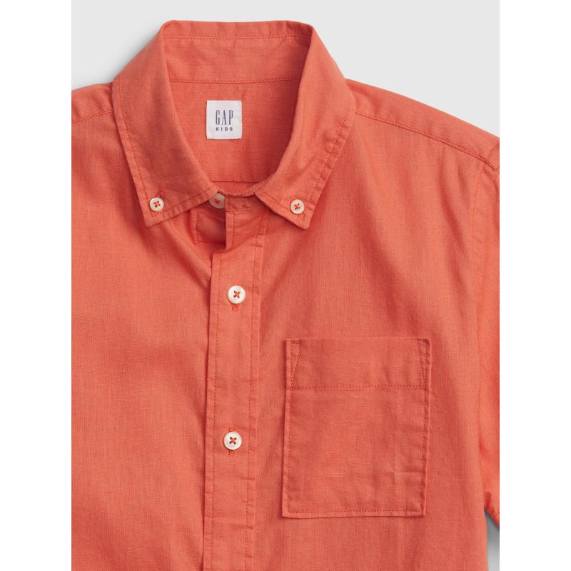Dětská lněná košile