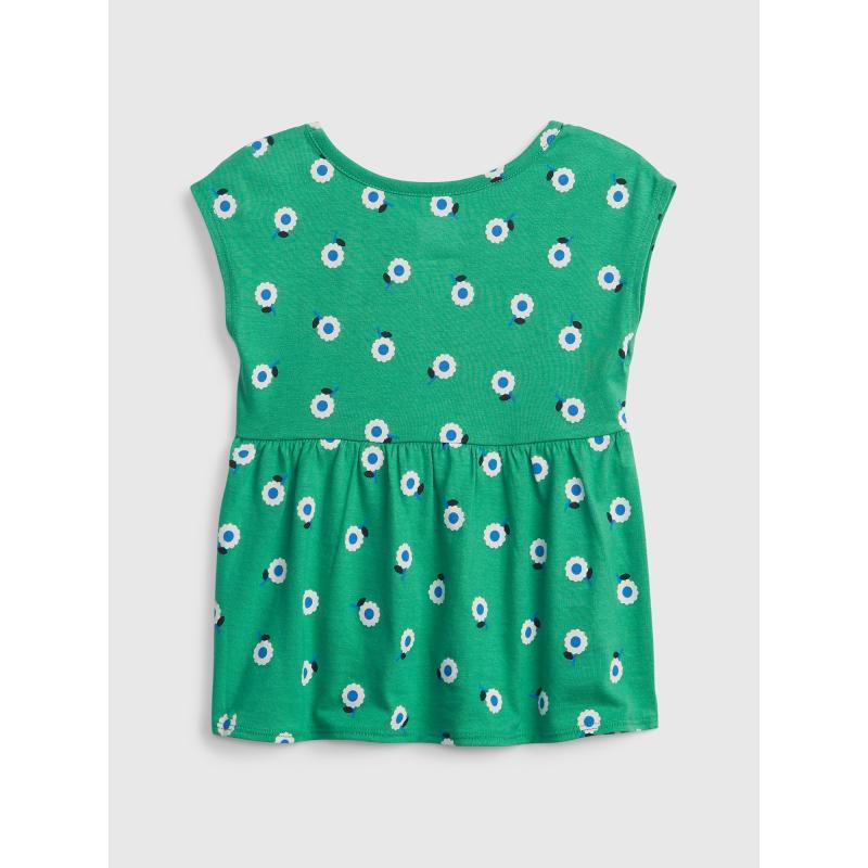 Baba felső virágos organikus