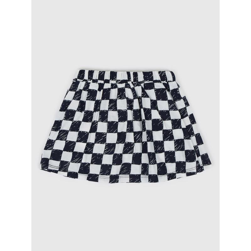 Dievčenská sukňa so šortkami organická