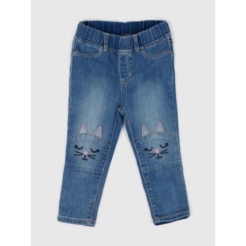 Dětské džíny s pružným pasem