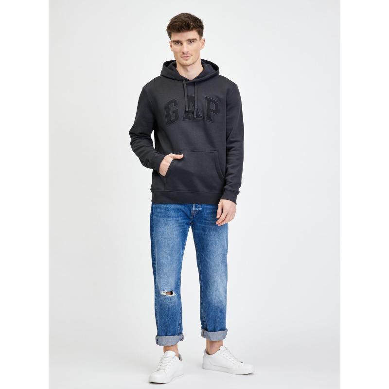 Kapucnis fleece logós GAP kapucnis pulóver