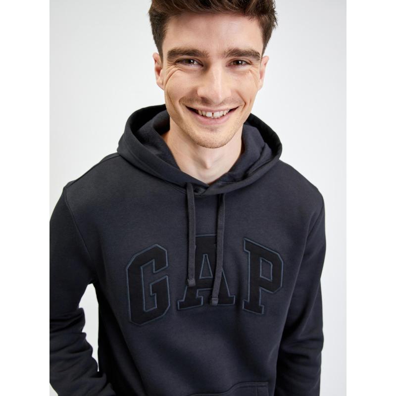 Kapucnis fleece logós GAP kapucnis pulóver