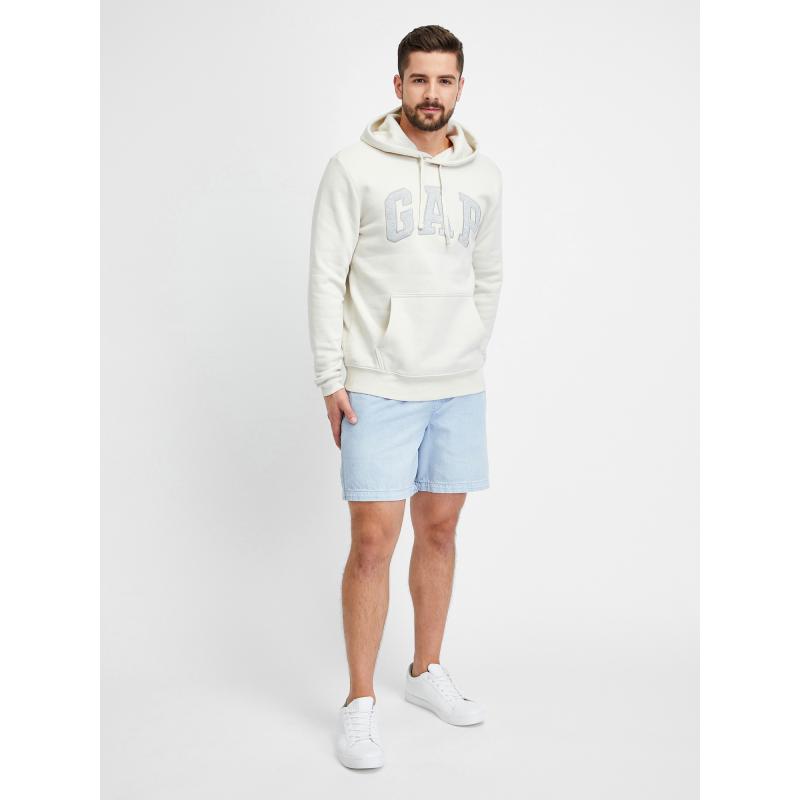 Kapucnis pulóver logóval és kapucnival