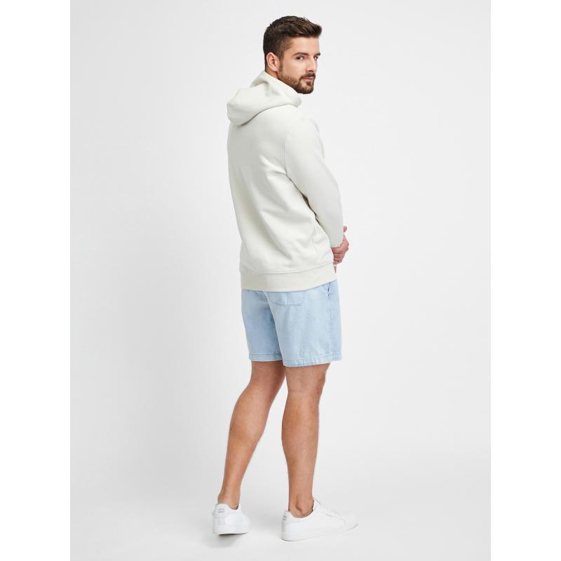 Kapucnis pulóver logóval és kapucnival