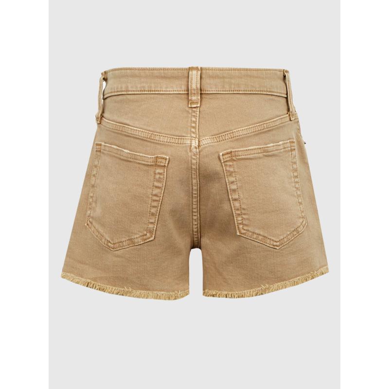Teen kraťasy high rise khaki