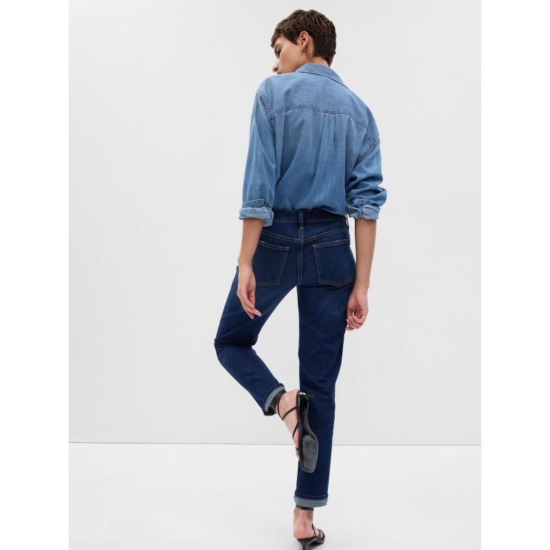 Dievčenské džínsy so stredným vzrastom