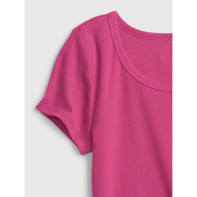 Teenagerské rebrované tričko