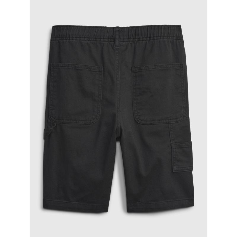 Teen tkané jednobarevné kraťasy