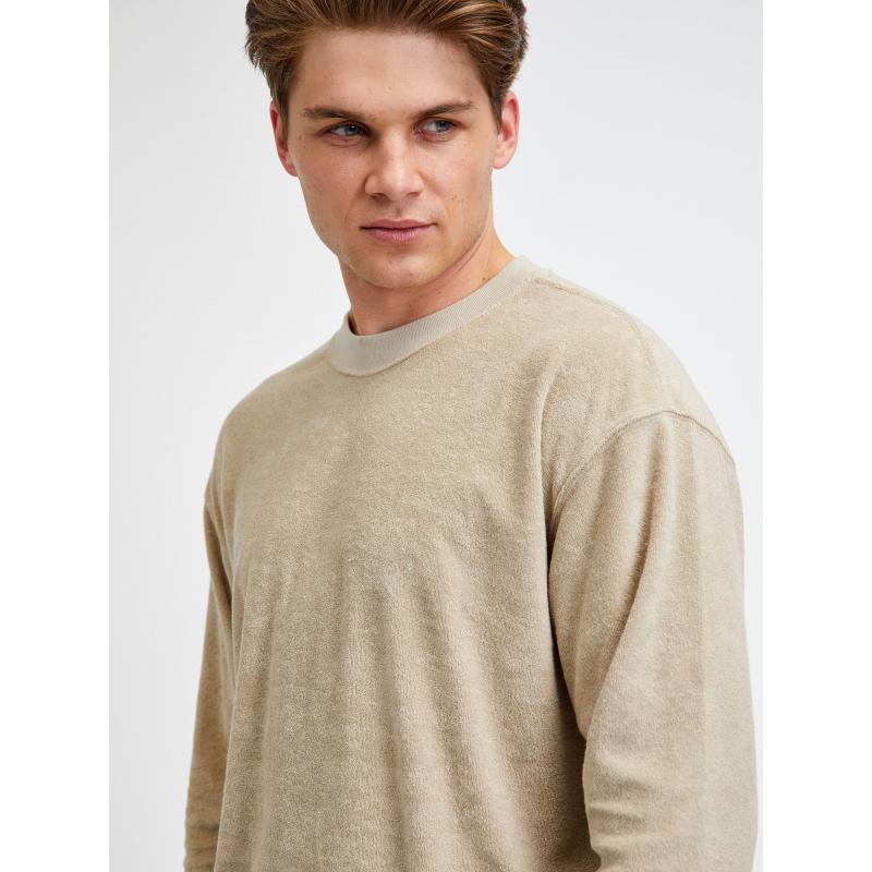 Froté mikina s french terry