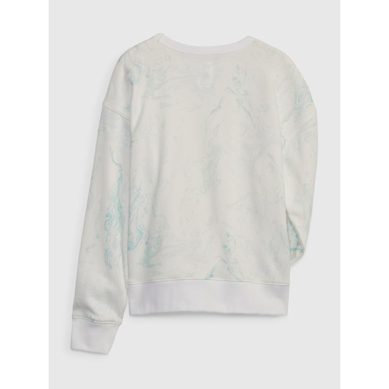 Detská mikina s jemnou batikou