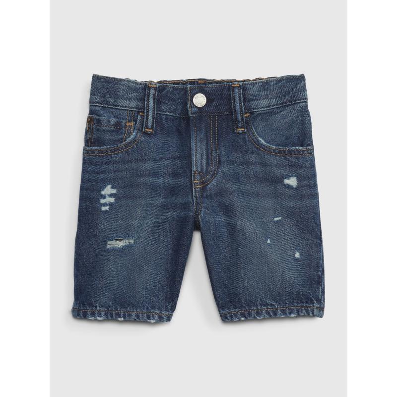 Detské džínsové šortky 90. rokov voľné