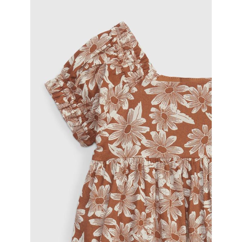 Baby květované šaty