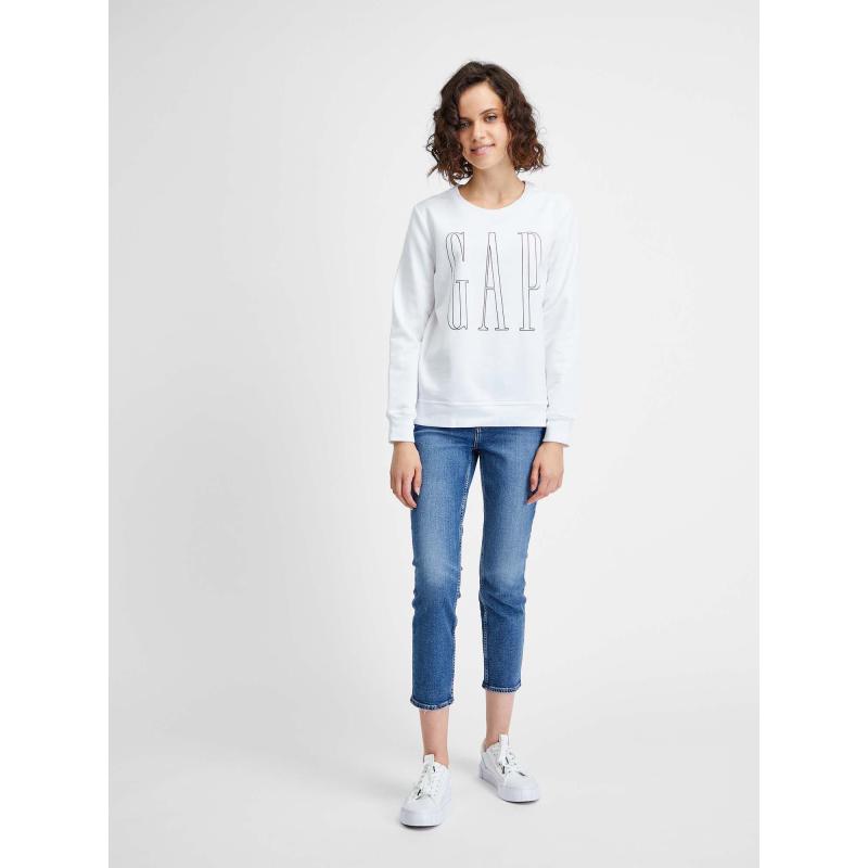 Pulóver logóval és hasítékkal