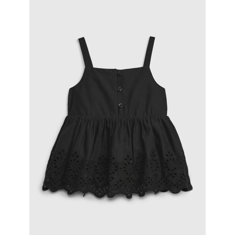 Dětský tílkový top s madeirou