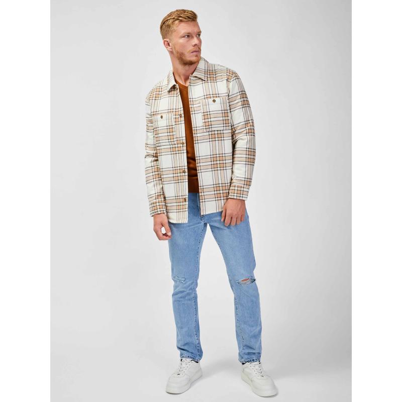 rovné zúžené džínsy logan destroy