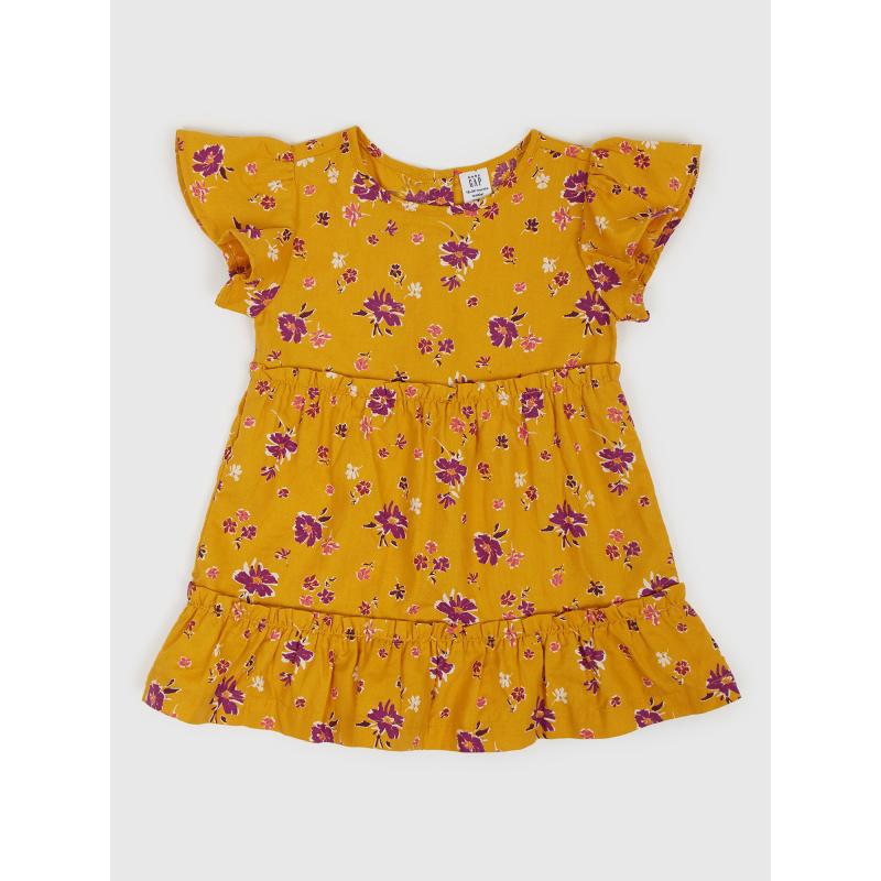 Dětské šaty s květinovým vzorem