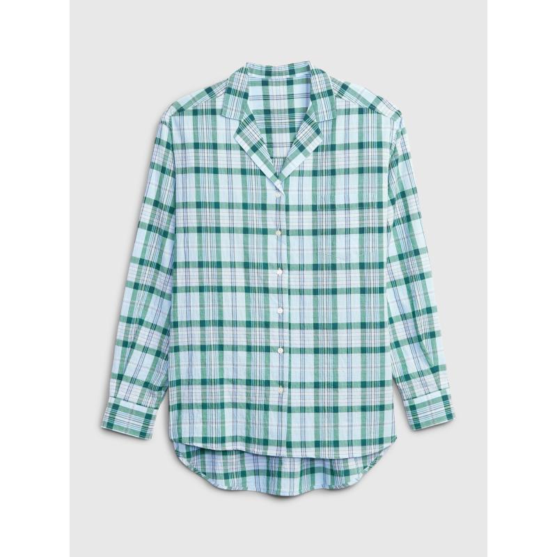 Pizsamás kockás kabát