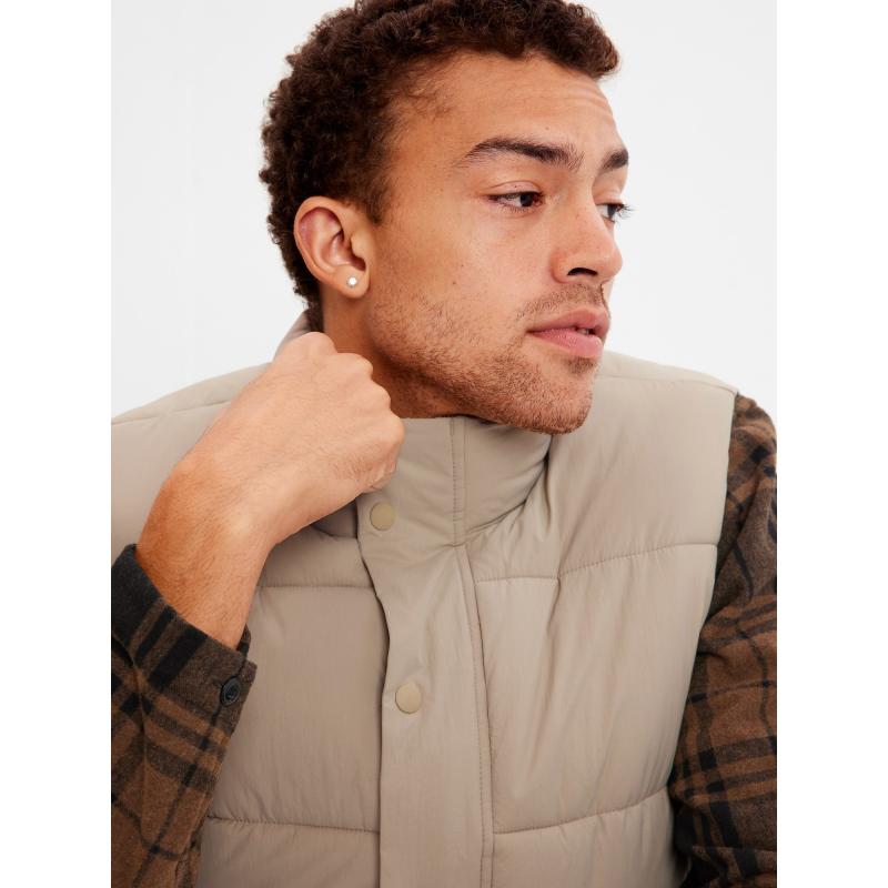 Prošívaná vesta na zip