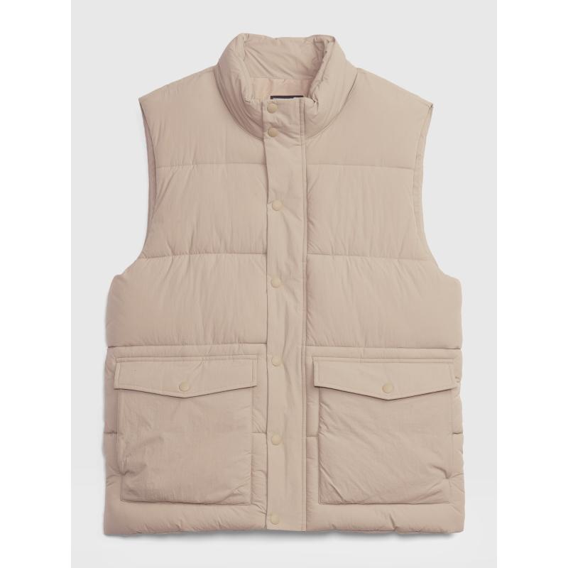 Prošívaná vesta na zip