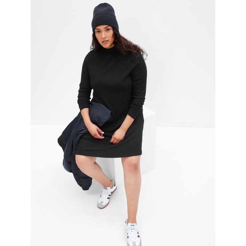 Mini šaty s dlouhým rukávem