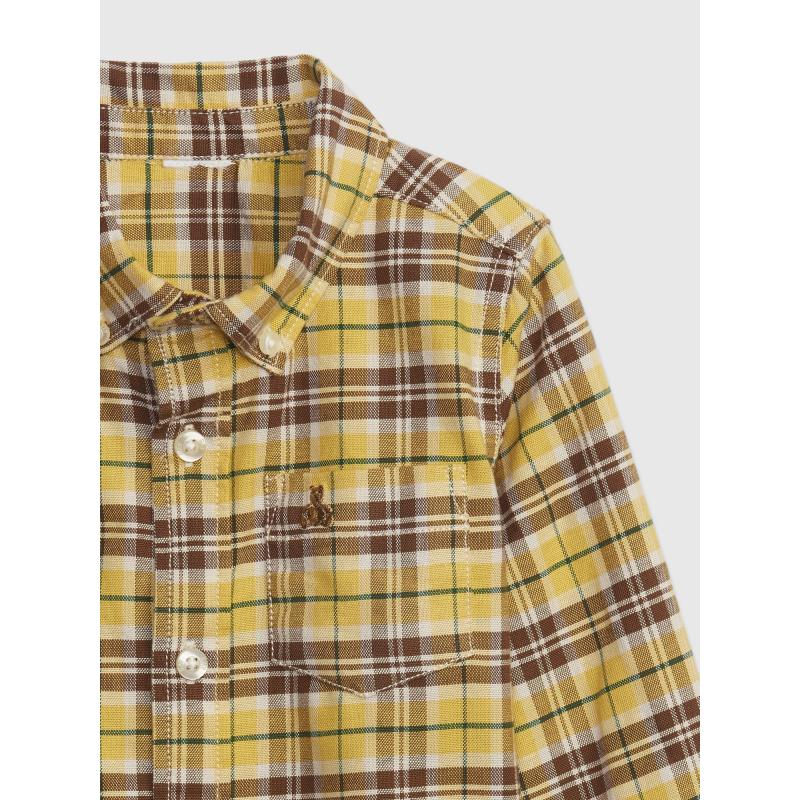 Dětská kostkovaná košile oxford