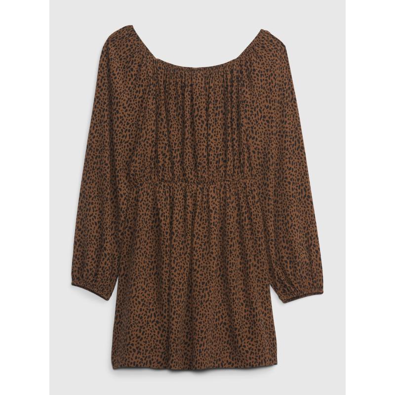 Teen šaty leopard Lenzing™ Ecovero™