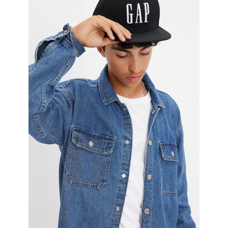 Teen džínová oversized košile Unisex