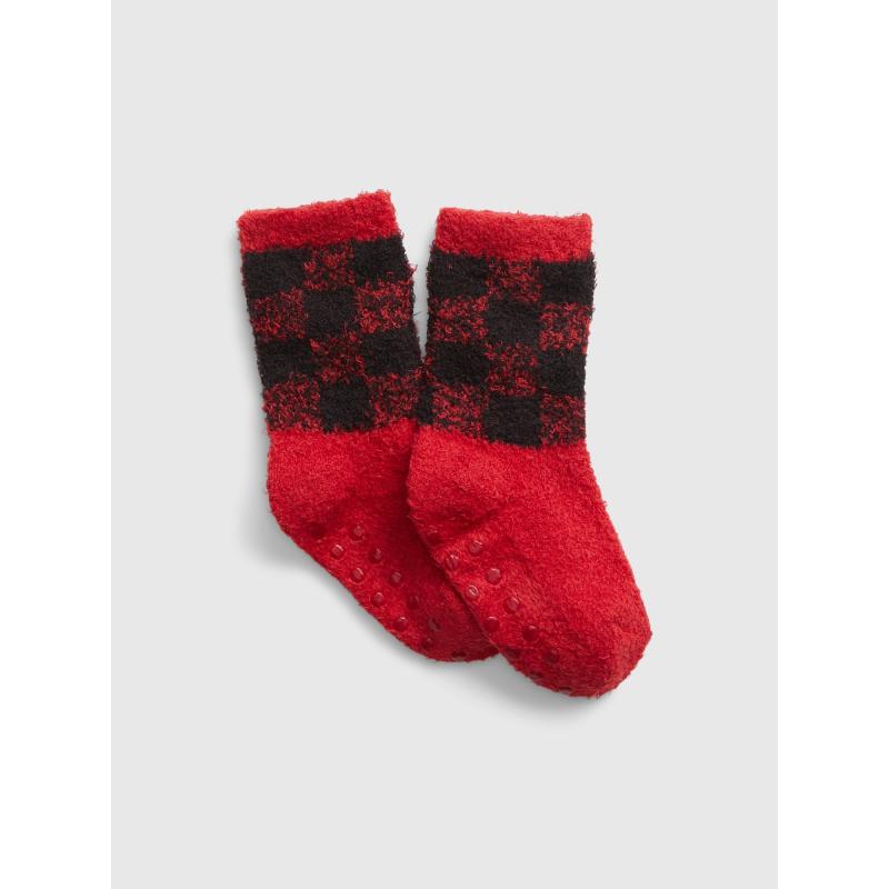 Detské kockované ponožky