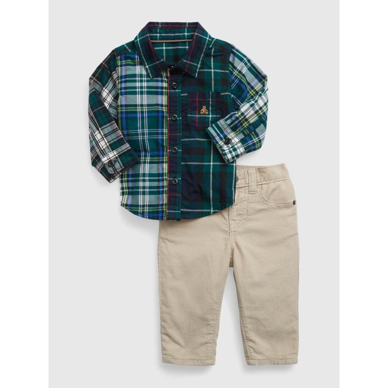 Baby outfit set košile a kalhoty