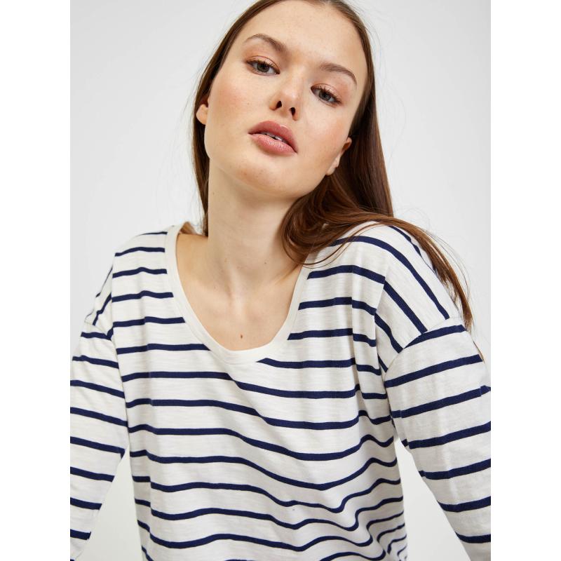 Pruhované tričko organické