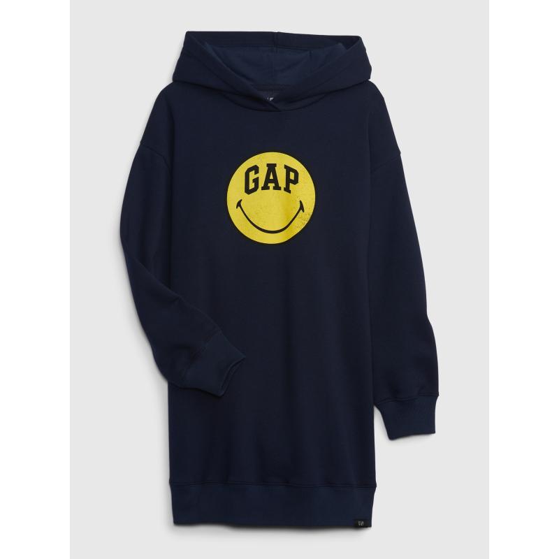 GAP & Smiley® Detské mikinové šaty