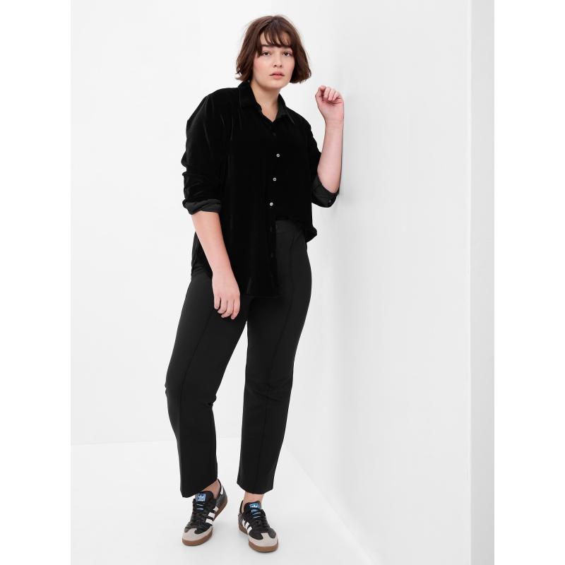 Elegantné nohavice s výstrihom